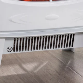 Elektrische haard sfeerhaard 1800W wit