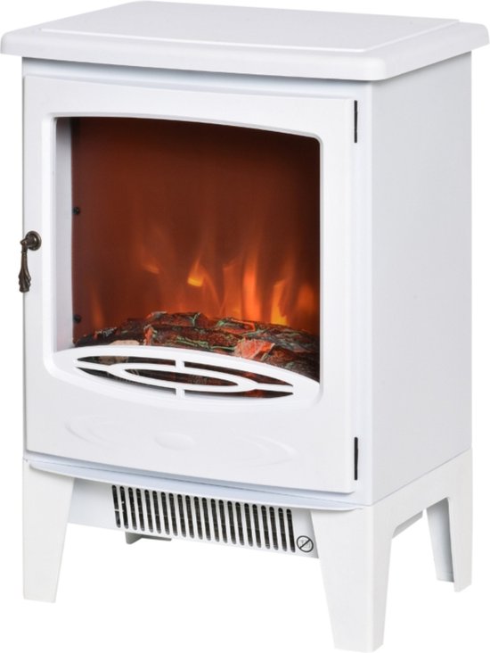 Elektrische haard sfeerhaard 1800W wit review