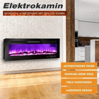 Elektrische haard – sfeerkachel – inbouwhaard – wandhaard – vrijstaande haard – 2000w
