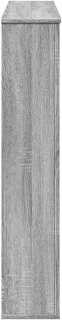 Elektrische haard Sonoma eiken 100x20x100 cm