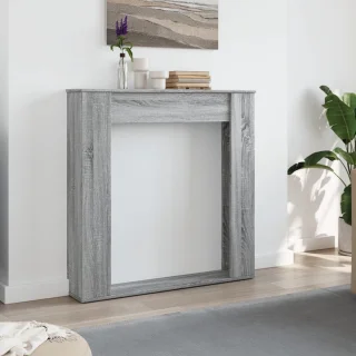 Elektrische haard Sonoma eiken 100x20x100 cm