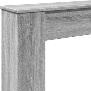 Elektrische haard Sonoma eiken 100x20x100 cm