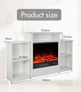 Elektrische haard TV-standaard 65 inch