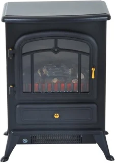 Elektrische Haard Vrijstaand Zwart 1850W