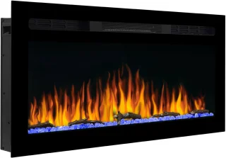Elektrische haard wandmontage 900/1800 W 95 cm