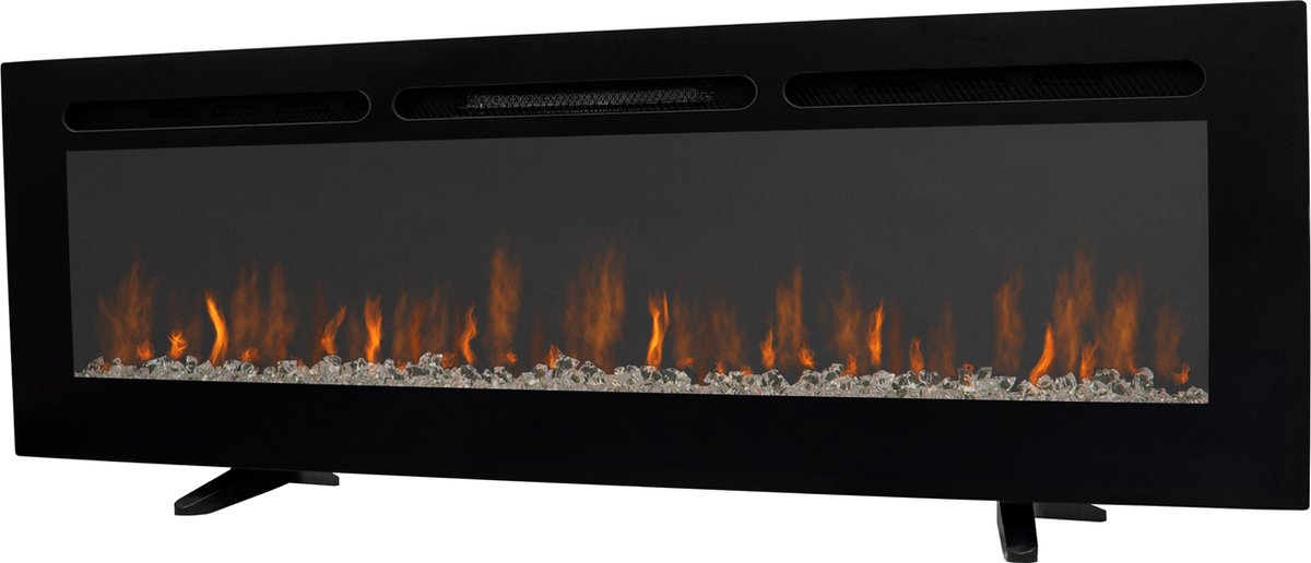 Elektrische Inbouwhaard Wandhaard 152x16x53 cm