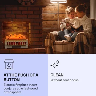 Elektrische Inbouwhaard Wit