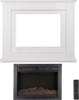 Elektrische Kachel Vuureffect 2000W Wit