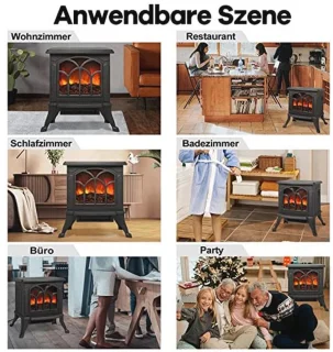 Elektrische Openhaard 1500W