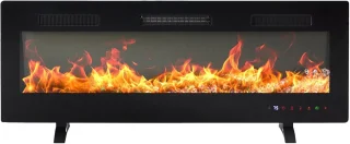 De Elektrische Sfeerhaard 127 cm Inbouw Wandmodel in één oogopslag