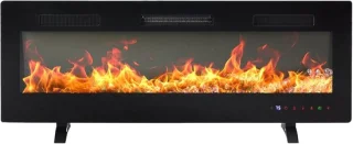 Moderne 127 cm sfeerhaard: elegant design met realistische vlammen