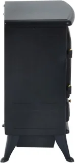 Elektrische sfeerhaard 1850W zwart