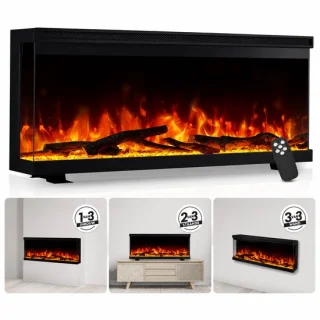 Elektrische sfeerhaard 3-in-1 36 inch