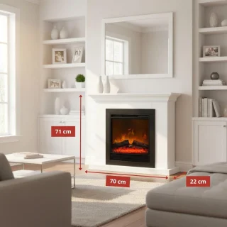 Elektrische Sfeerhaard Tafelmodel (SIZE) (COLOR)