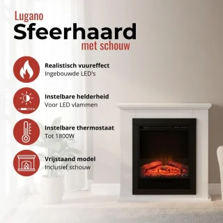 Elektrische Sfeerhaard Tafelmodel (SIZE) (COLOR)