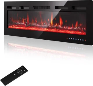 Elektrische wandhaard 36 inch