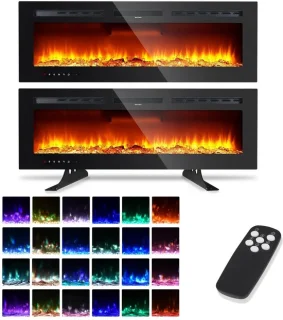 Elektrische Wandhaard 60 inch (152 cm)