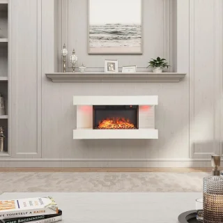 Elektrische wandhaard 82 cm