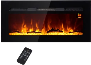 Elektrische wandhaard - sfeerhaard met verwarming
