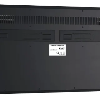 EVIQ Diamond 60 inch Elektrische Sfeerhaard Zwart