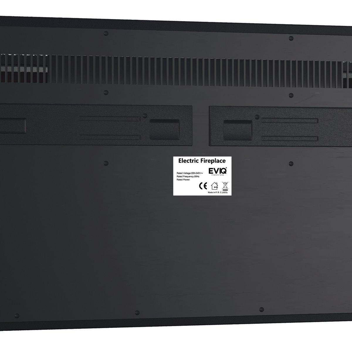 EVIQ Diamond 72 inch Elektrische Sfeerhaard Zwart