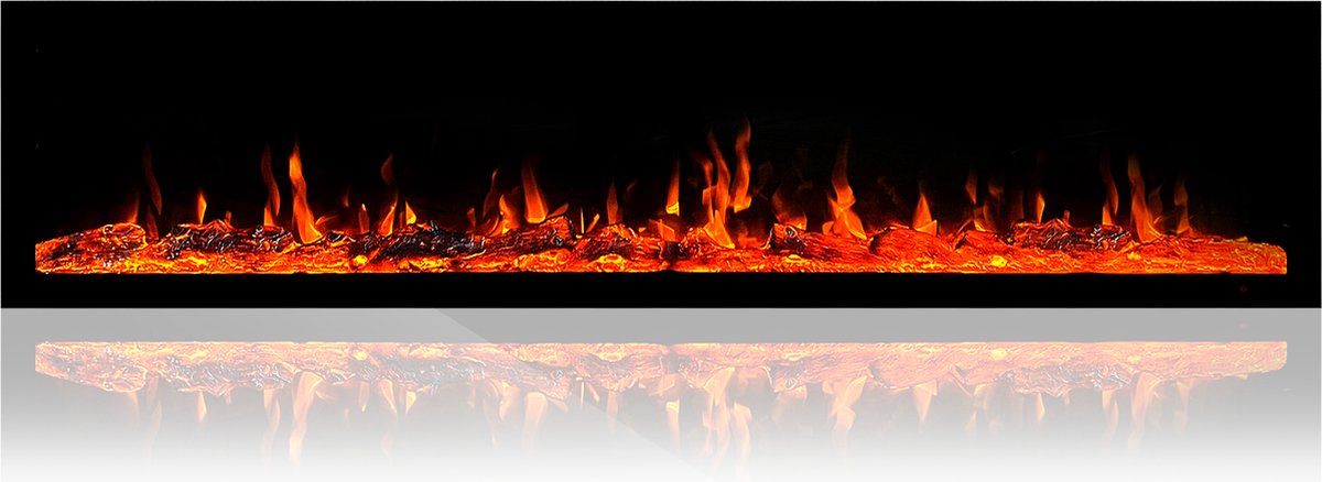 Evoke Slimline 60 Elektrische Inbouw Sfeerhaard Cinewall