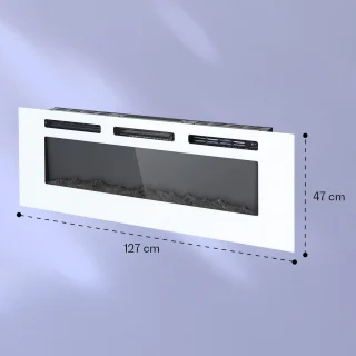 Galeras elektrische wand- en inbouwhaard 1800 W