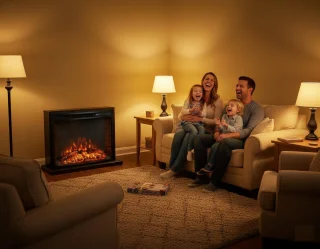 Ganeey FlameView 3D Elektrische Inbouwhaard
