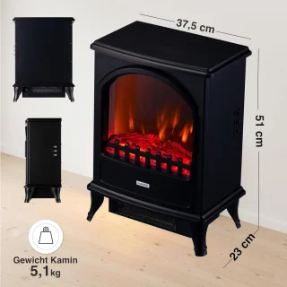 Ganeey LumaFire 3D – Elektrische open haard