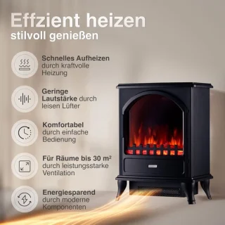 Ganeey LumaFire 3D – Elektrische open haard