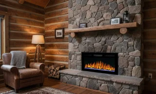 Ganeey LumaFire AF50WR Elektrische wand- en inbouwhaard