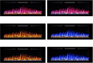 Ganeey LumaFire AF50WR Elektrische wand- en inbouwhaard