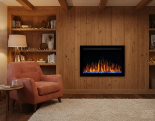 Ganeey LumaFlame AF27 Elektrische inbouw- en wandhaard