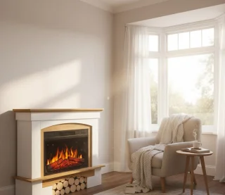 Ganeey WoodLuxe AF23S Elektrische open haard