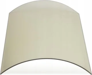 Gebogen Haardglas - Ruit
