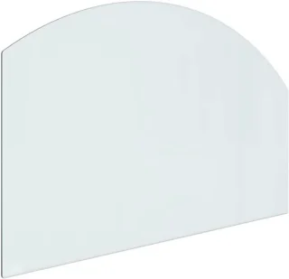Glazen haardplaat 80x50 cm