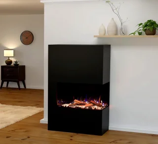 GLOW FIRE PORTIA staande elektrische haard links