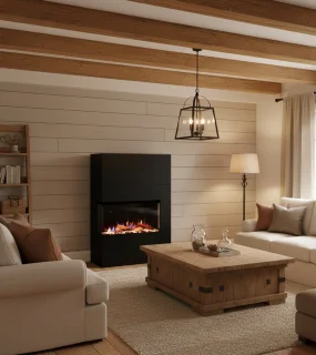 GLOW FIRE PORTIA staande elektrische haard links
