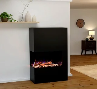 GLOW FIRE PORTIA staande elektrische haard links