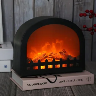 Wat vinden we goed aan de Haardlamp - Decoratieve lamp 8x19x23 cm