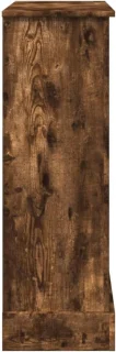 Haardombouw Verwerkt Hout Rook Eiken 90x30x90 cm