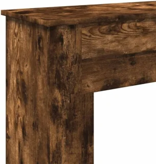 Haardombouw Verwerkt Hout Rook Eiken 90x30x90 cm