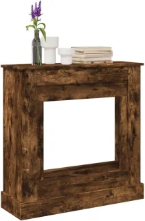 Haardombouw Verwerkt Hout Rook Eiken 90x30x90 cm