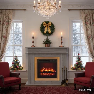 Hearth Elektrische Kachel met Mantel 101x34,5x88,8 cm