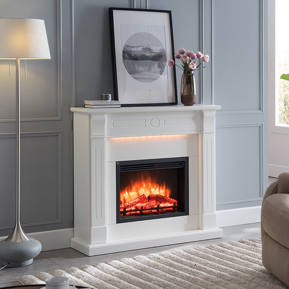 Wat vinden we goed aan de Hikaru Elektrische Haard Wit