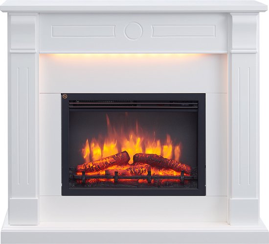 Hikaru Elektrische Haard Wit: sfeervol design met slimme LED-vlammen