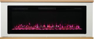 HOMAVO 14" elektrische haard met kast — warmte en sfeer binnen handbereik