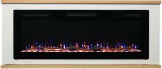 HOMAVO 18-inch elektrische haard, witte kast review