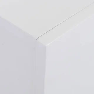 HOMCOM Elektrische haard 113 x 26,6 x 87,5 cm Wit