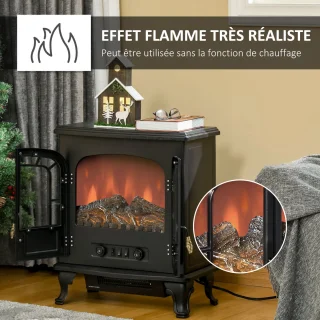 HOMCOM Elektrische Haard